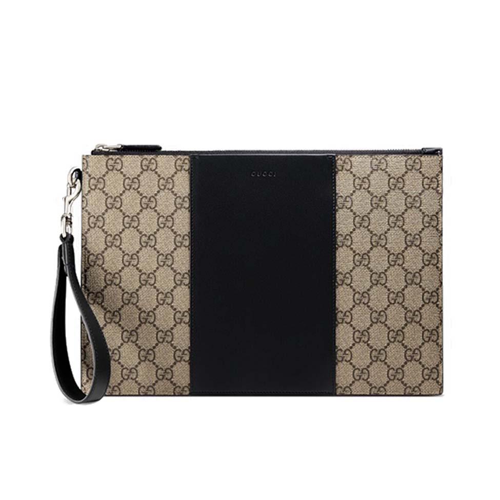 GUCCI GG SUPREME POUCH 495017 (30.5*21*1.5cm) GUCCI GG SUPREME POUCH 495017 (30.5*21*1.5cm)
